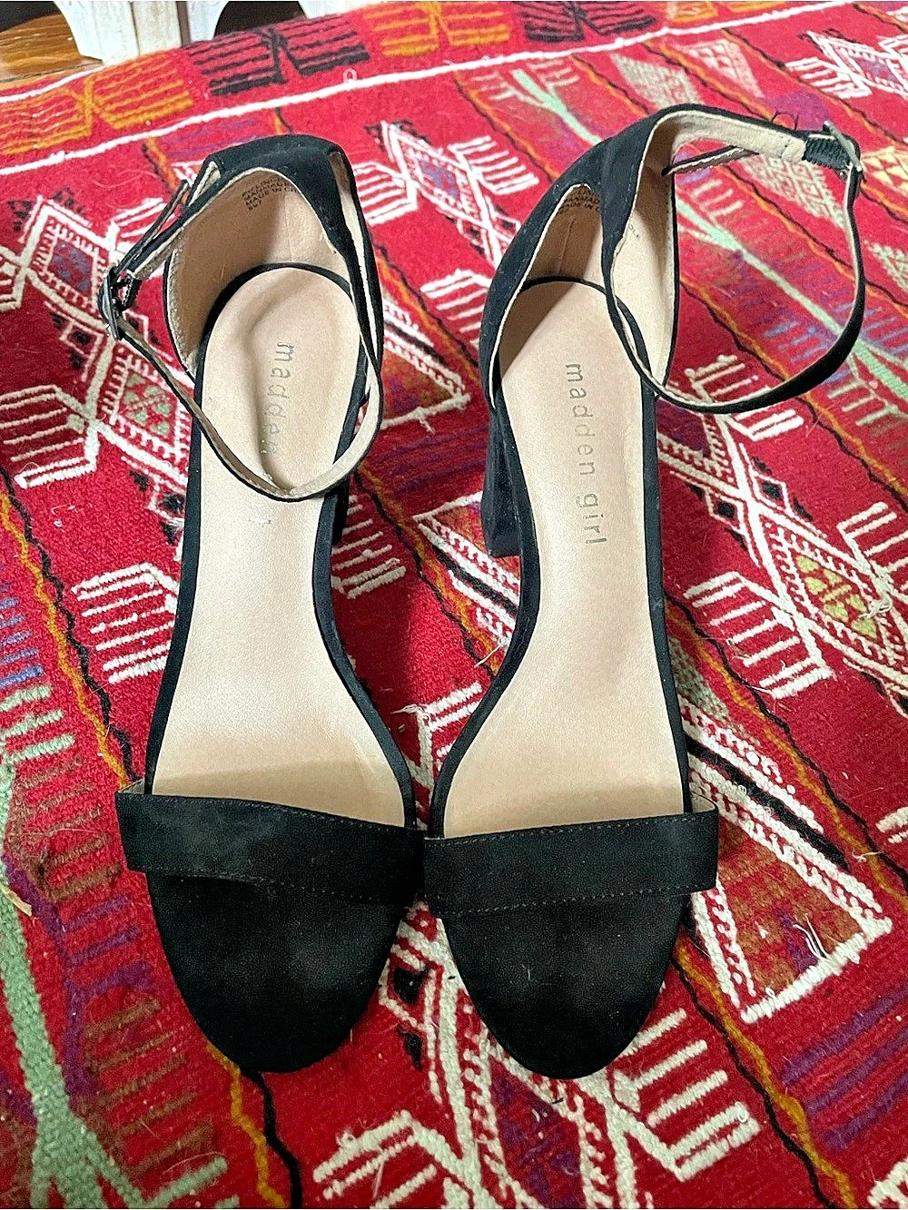 Madden Girl Ankle Strap Heels US 7.5